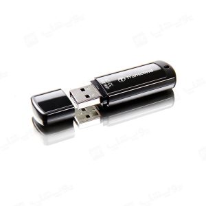 فلش مموری ترنسند مدل JetFlash 350 USB 2.0 با ظرفیت 32 گیگابایت دارای درب می باشد.