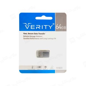 فلش مموری وریتی مدل V823 USB3.0 با ظرفیت 64 گیگابایت در بسته بندی مناسب می باشد.