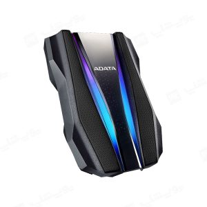 هارد اکسترنال ای دیتا مدل HD770G ظرفیت 2 ترابایت دارای نورپردازی RGB می باشد.