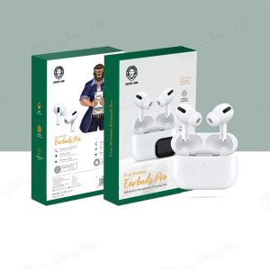 هندزفری بی سیم گرین لاین مدل Earbuds Pro دارای سیلیکونی یدک می باشد.