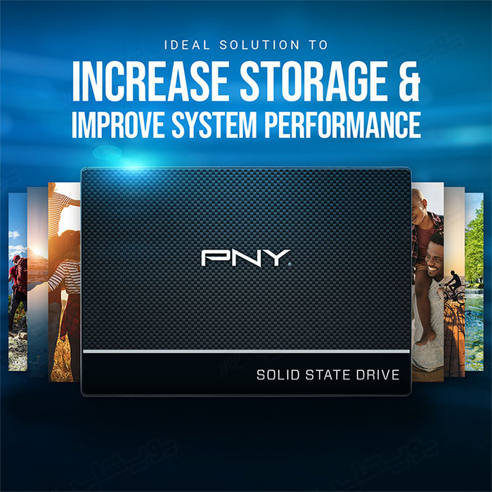 هارد SSD اینترنال 1ترابایت PNY مدل CS900 با بهبود عملکرد سیستم است.