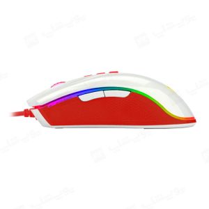 موس گیمینگ سیمی RGB ردراگون مدل M711C COBRA دارای کلید های قابل برنامه ریزی است.