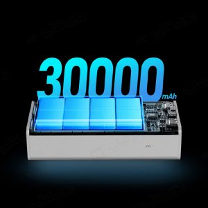 پاوربانک فست شارژ 30000mAh ریمکس مدل RPP-320 با باتری لیتیوم پلیمری و امنیت بالا می باشد.