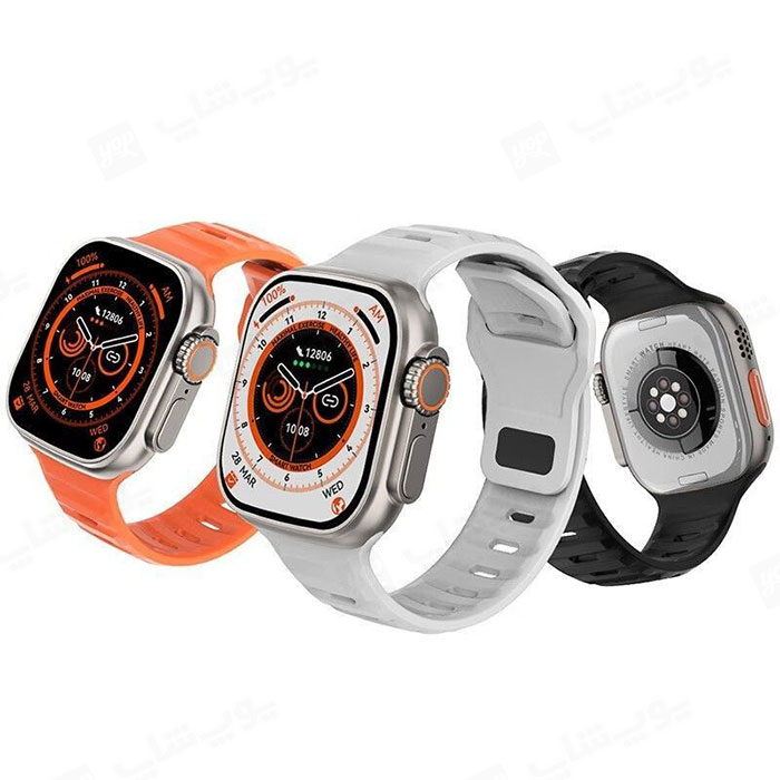 ساعت هوشمند ریمکس مدل Watch8 Ultra در رنگ بندی مشکی می باشد.