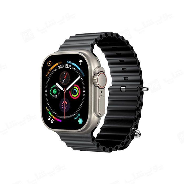 ساعت هوشمند ریمکس مدل Watch8 Ultra با بند مشکی