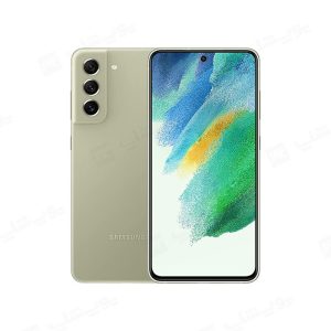 گوشی موبایل سامسونگ گلکسی S21FE 5G ظرفیت 256 گیگابایت رم 8 گیگابایت در نگ بندی سبز می باشد.