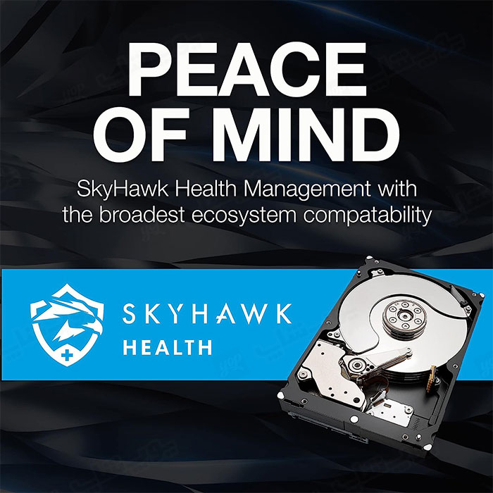 هارد اینترنال سیگیت مدل ST2000VX015 SkyHawk ظرفیت 2 ترابایت دارای امنیت بالای اطلاعات می باشد.