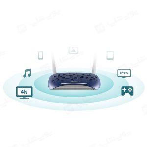 مودم VDSL / ADSL بی سیم تی پی لینک TD-W9960 با سرعت بالا مناسب برای گیم می باشد.