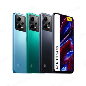گوشی موبایل شیائومی مدل Poco X5 5G ظرفیت 256 گیگابایت رم 8 گیگابایت با طراحی ظاهری زیبا می باشد.