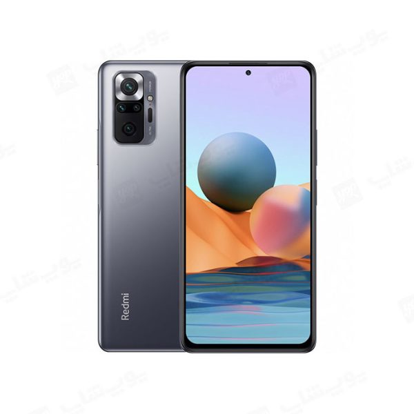 گوشی موبایل شیائومی Redmi Note 10 Pro ظرفیت 128 گیگابایت رم 6 گیگابایت در رنگ مشکی می باشد.