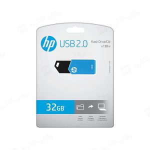 فلش مموری اچ پی مدل v150w USB2.0 با ظرفیت 32 گیگابایت در بسته بندی مناسب است.
