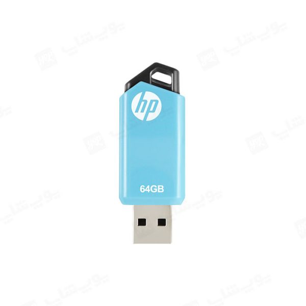 فلش مموری اچ پی مدل v150w USB2.0 با ظرفیت 64 گیگابایت در رنگ بندی آبی می باشد.