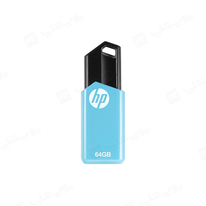 فلش مموری اچ پی مدل v150w USB2.0 با ظرفیت 64 گیگابایت دارای بازشوی کشویی می باشد.