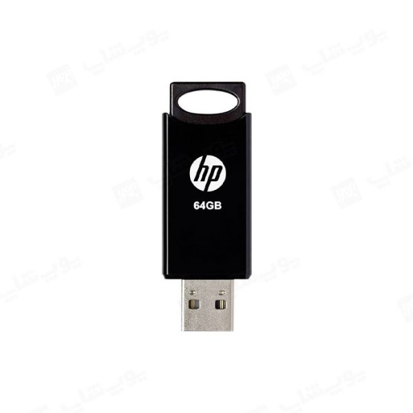 فلش مموری اچ پی مدل v212w USB2.0 با ظرفیت 64 گیگابایت در رنگ بندی مشکی می باشد.