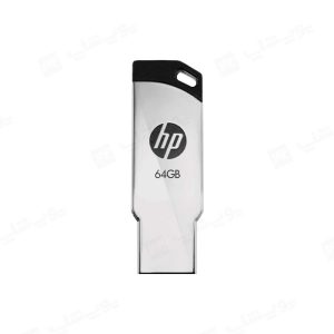 فلش مموری اچ پی مدل v236w USB2.0 با ظرفیت 64 گیگابایت با بدنه فلزی است.