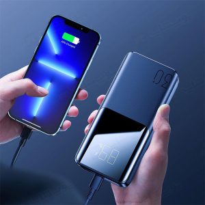 پاوربانک 30000mAh جویروم مدل JR-T015 با شدت جریان خروجی تا 3 آمپر می باشد.