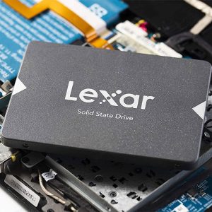 هارد SSD اینترنال 128 گیگابایت لکسار مدل LEXAR NS100 2.5 قابل نصب می باشد.