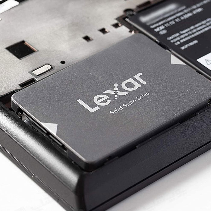هارد SSD اینترنال 256 گیگابایت لکسار مدل LEXAR NS100 2.5 با قابلیت نصب آسان می باشد.