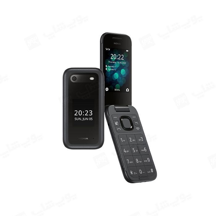 گوشی موبایل نوکیا مدل 2660 Flip ظرفیت 128 مگابایت رم 48 مگابایت در رنگ بندی مشکی می باشد.