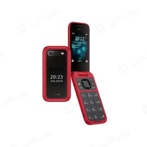 گوشی موبایل نوکیا مدل 2660 Flip ظرفیت 128 مگابایت رم 48 مگابایت در رنگ بندی قرمز می باشد.