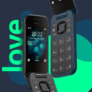 گوشی موبایل نوکیا مدل 2660 Flip ظرفیت 128 مگابایت رم 48 مگابایت با کیبورد دکمه ای می باشد.