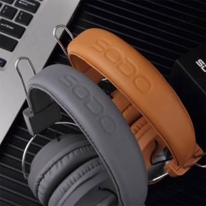 هدست بی سیم سودو مدل SD-1001 دارای هدبند قابل تنظیم است.