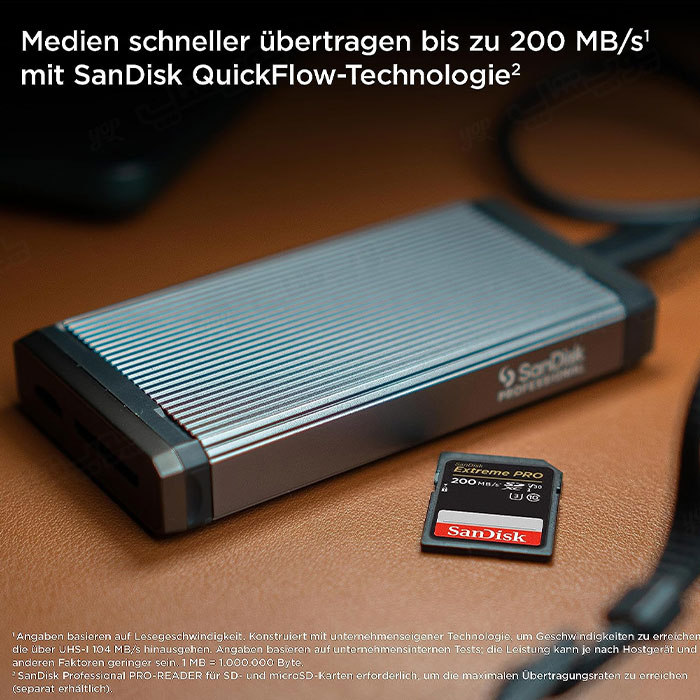 کارت حافظه سان دیسک مدل Extreme Pro ظرفیت 128 گیگابایت با سازگاری گسترده می باشد.