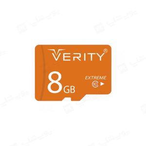 کارت حافظه میکرو SD وریتی مدل 633X ظرفیت 8 گیگابایت