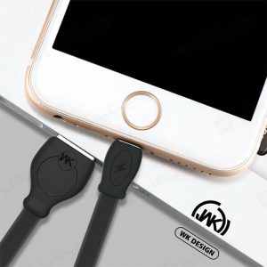 کابل شارژ USB به لایتینگ 3 متری ویکام مدل WDC-023 مناسب برای انتقال داده است.