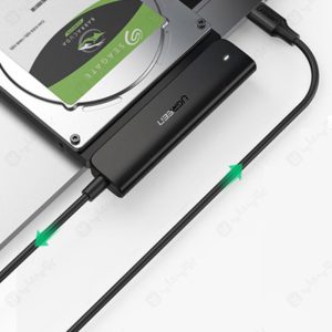 تبدیل USB 3.0 به SATA 3.0 یوگرین مدل CM321 با پشتیبانی از USB 3.0