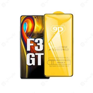 گلس محافظ صفحه نمایش گوشی شیائومی Poco F4 GT طراحی شده با تمام جزئیات