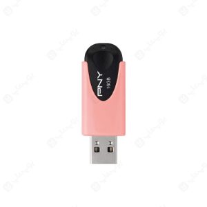 فلش مموری PNY مدل FD16GATT4PAS1KA-EF USB2.0 با ظرفیت 16 گیگابایت در رنگ بندی صورتی می باشد.