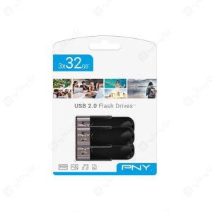 فلش مموری PNY مدل FD32GATT4KKKX3-EF USB2.0 با ظرفیت 32 گیگابایت پک سه تایی دارای گارانتی و ضمانت اصالت کالا است.