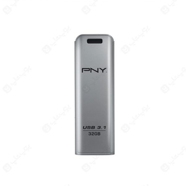 فلش مموری PNY مدل FD32GESTEEL31G-EF USB3.1 با ظرفیت 32 گیگابایت در رنگ بندی سیلور