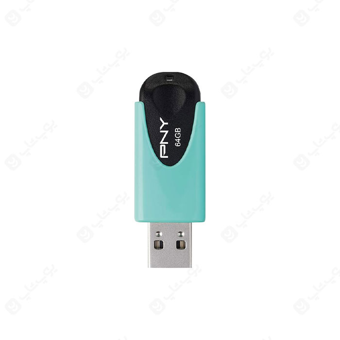 فلش مموری PNY مدل FD64GATT4PAS1KA-EF USB2.0 ATTACHE4 با ظرفیت 64 گیگابایت