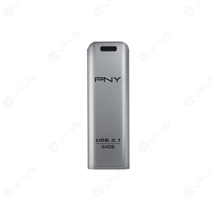فلش مموری PNY مدل FD64GESTEEL31G-EF USB3.1 ELITE با ظرفیت 64 گیگابایت با بدنه فلزی می باشد.