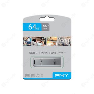 فلش مموری PNY مدل FD64GESTEEL31G-EF USB3.1 با ظرفیت 64 گیگابایت با بسته بندی مناسب می باشد.