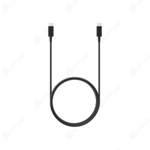 کابل شارژ 100W تایپ C به تایپ C اورجینال سامسونگ به طول 1 متر است.