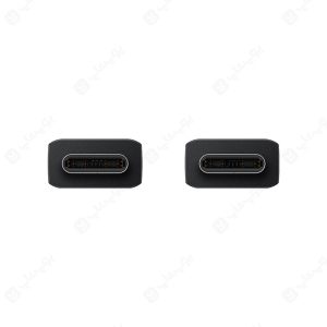 کابل شارژ 100W تایپ C به تایپ C اورجینال سامسونگ به طول 1 متر با رابط با کیفیت می باشد.
