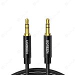 کابل 1 به 1 صدا استریو 3.5 میلی متر (AUX) یوگرین AV112 به طول 1 متر برای انتقال صدای استریو مناسب است