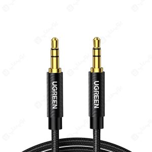 کابل 1 به 1 صدا استریو 3.5 میلی متر (AUX) یوگرین AV112 به طول 1 متر