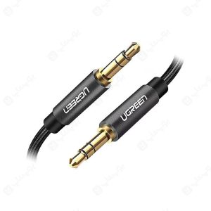 کابل 1 به 1 صدا استریو 3.5 میلی متر (AUX) یوگرین AV112 به طول 1 متر با طول مناسب