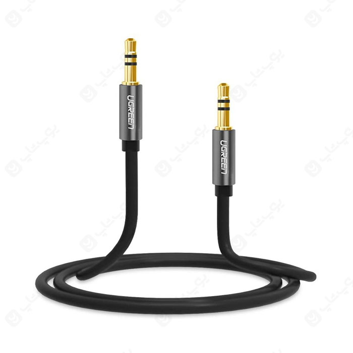کابل 1 به 1 صدا استریو 3.5 میلی متر (AUX) یوگرین AV119 به طول 0.5 متر با قابلیت انتقال صدا بدون نویز