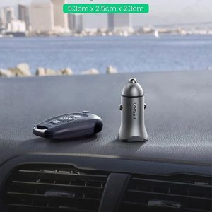 شارژر فندکی 18W یوگرین CD130 با قابلیت شارژ سریع