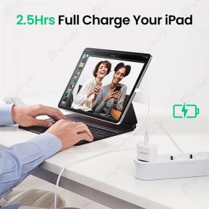 شارژر دیواری 20W+PD یوگرین مدل CD241 MFI با قابلیت شارژ ایمن