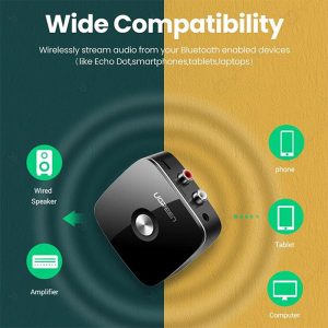 گیرنده بلوتوث صوتی یوگرین مدل CM106 با استاندارد بلوتوث 5.0