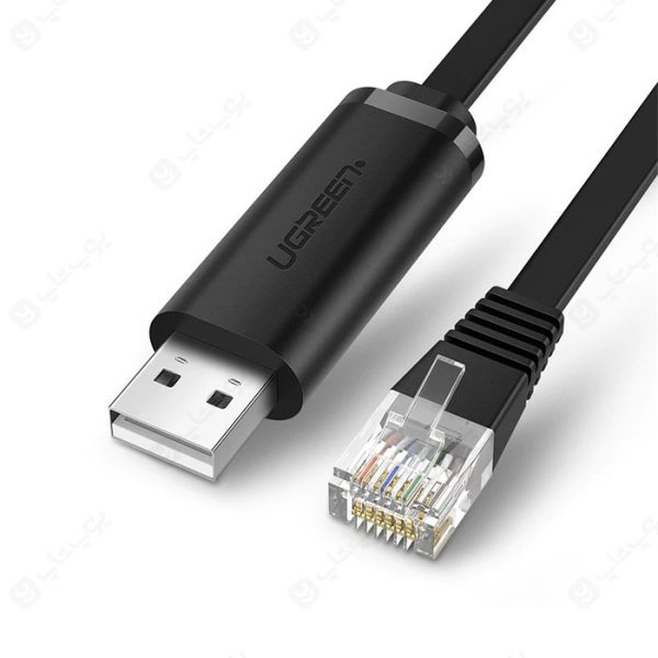 کابل USB به LAN یوگرین مدل CM204 به طول 1.5 متر باعث اتصال راحت به شبکه می‌شود