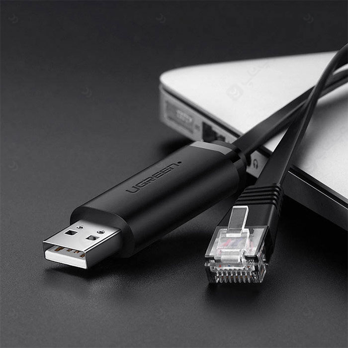 کابل USB به LAN یوگرین مدل CM204 به طول 1.5 متر قابلیت برقراری اتصال پایدار و سریع را دارد