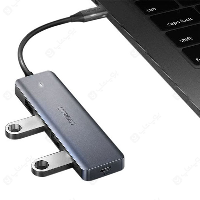 هاب 5 پورت Type-C به USB 3.0 و میکرو USB یوگرین CM219 امکان اتصالپایدار را فراهم می‌کند