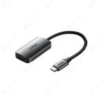 تبدیل Type C به Mini DisplayPort یوگرین مدل CM236 در رنگ بندی خاکستری می باشد.